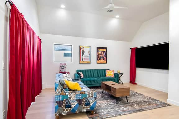 Designer Home w/Hot Tub + Movie Room Near East 6th